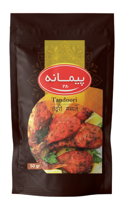 ادویه تندوری-50 گرم