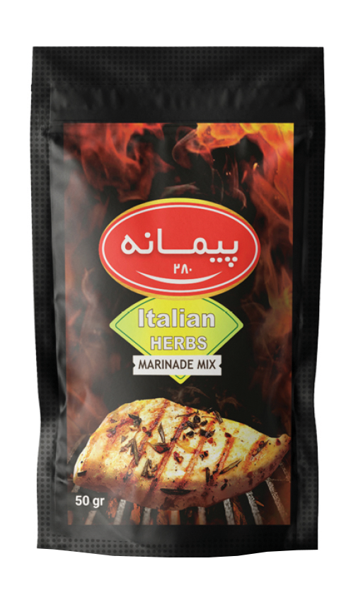 ادویه مرغ ایتالیایی-50 گرمی